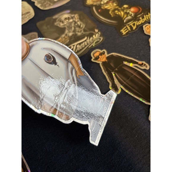 Vintage Lowrider Gonzales Prism Vending Machine Stickers Homies Stickers - Picture 12 of 16